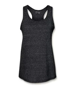 Nayked Apparel Tops>Women'S Ridiculously Soft Snow Heather Racerback Tank Top