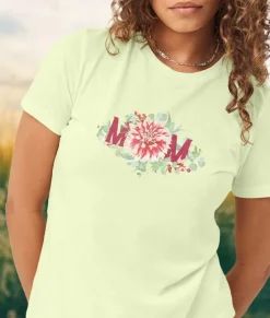 Nayked Apparel T-Shirts>Women'S Ridiculously Soft Lightweight Graphic Tee | Mom