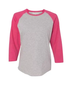 Nayked Apparel Tops>Women'S Ridiculously Soft Midweight Baseball Tee