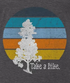 Nayked Apparel Tops>Women'S Ridiculously Soft Graphic Oversized Pullover Sweatshirt | Take A Hike