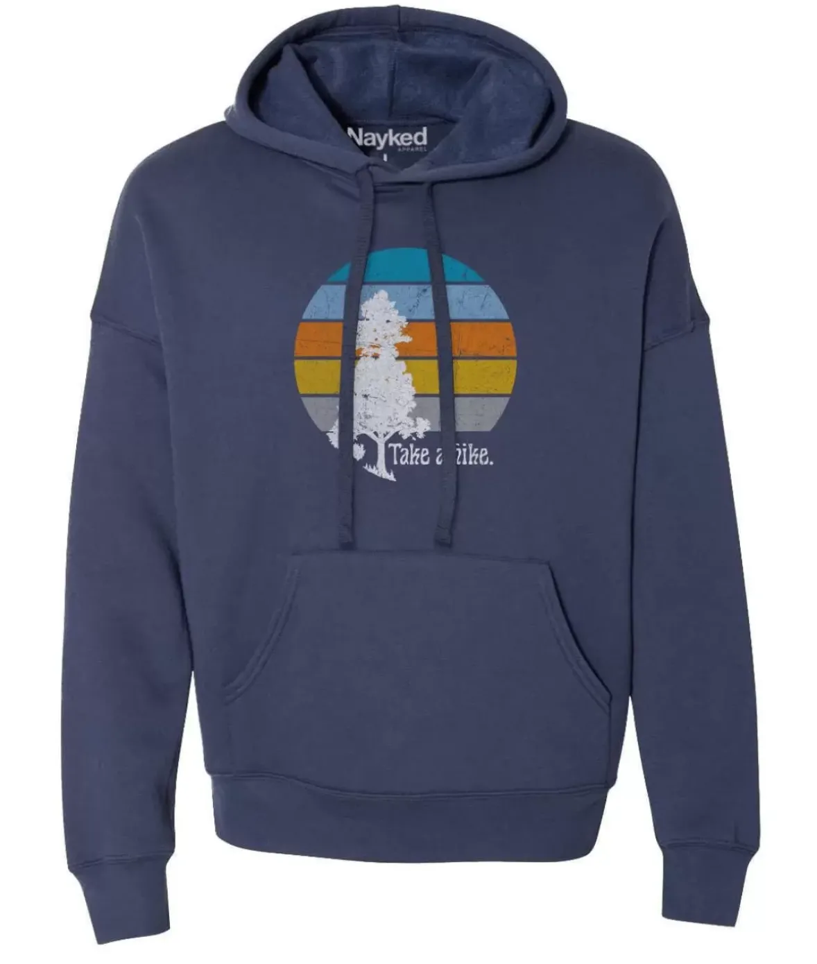Nayked Apparel Tops>Women'S Ridiculously Soft Graphic Oversized Pullover Sweatshirt | Take A Hike