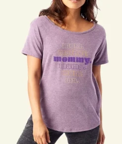 Nayked Apparel T-Shirts>Women'S Ridiculously Soft Vintage Oversized Graphic Tee | Mommy