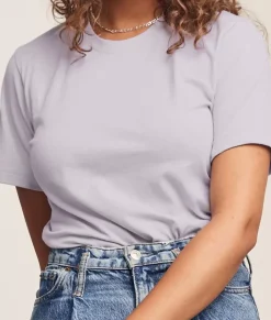 Nayked Apparel Tops>Women'S Ridiculously Soft Relaxed Fit 100% Cotton T-Shirt | New Arrival Colors