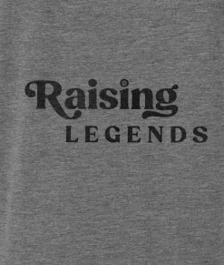 Nayked Apparel Tops>Women'S Ridiculously Soft Lightweight Graphic Tee | Raising Legends