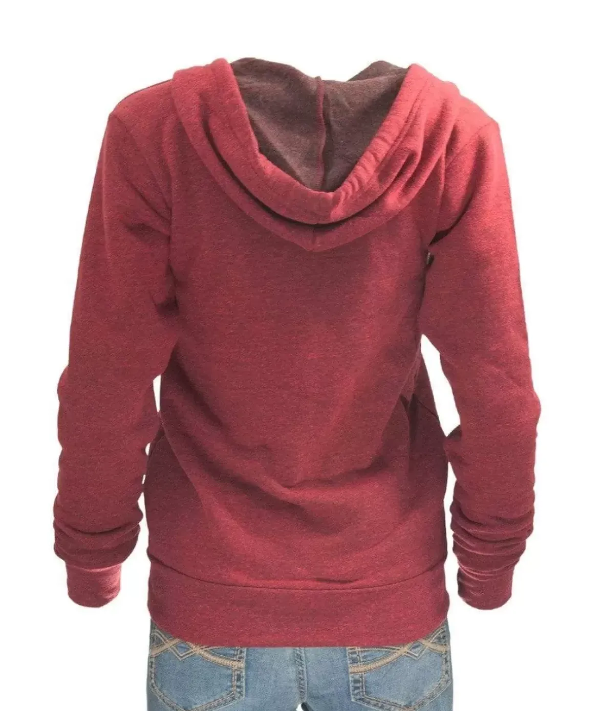 Nayked Apparel Tops>Women'S Ridiculously Soft Oversized Fleece Full-Zip Hoodie