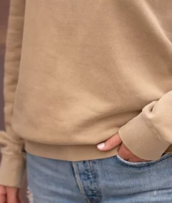 Nayked Apparel Hoodies & Sweatshirts>Women'S Ridiculously Soft Oversized Pigment-Dyed Sweatshirt