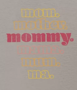 Nayked Apparel Tops>Women'S Ridiculously Soft High Neck Graphic Tank | Mommy