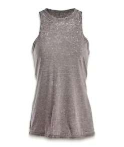 Nayked Apparel Athleisure>Women'S Ridiculously Soft Burnout High Neck Tank Top