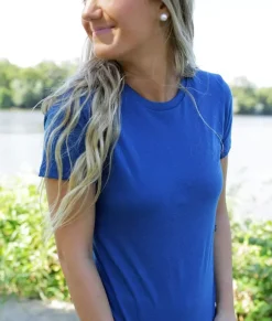 Nayked Apparel T-Shirts>Women'S Ridiculously Soft Boyfriend Crew T-Shirt