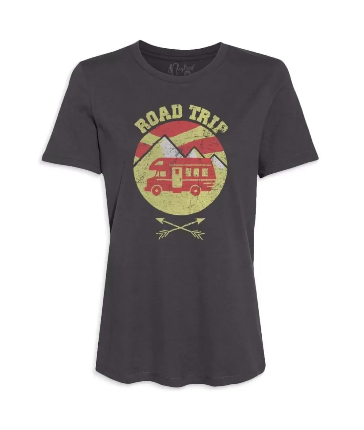 Nayked Apparel T-Shirts>Women'S Ridiculously Soft Graphic Tee | Road Trip