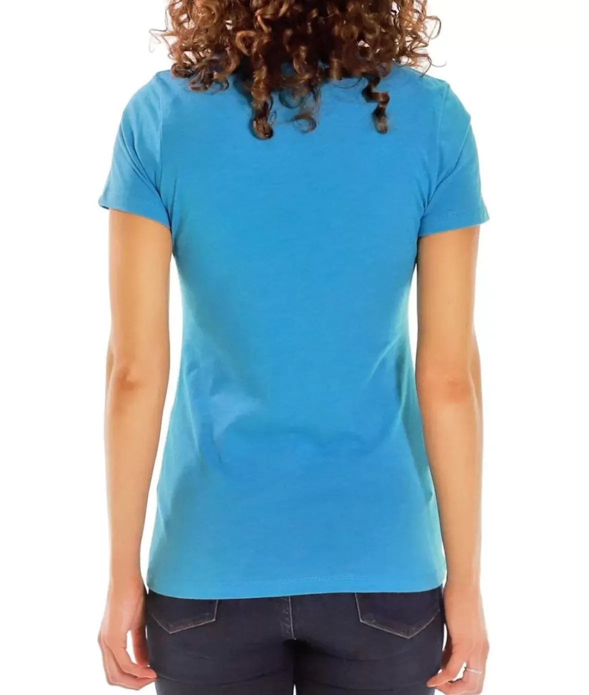 Nayked Apparel Tops>Women'S Ridiculously Soft Midweight Crew Neck T-Shirt