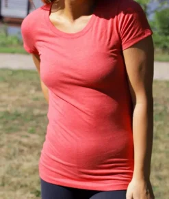 Nayked Apparel T-Shirts>Women'S Ridiculously Soft Lightweight Scoop-Neck T-Shirt
