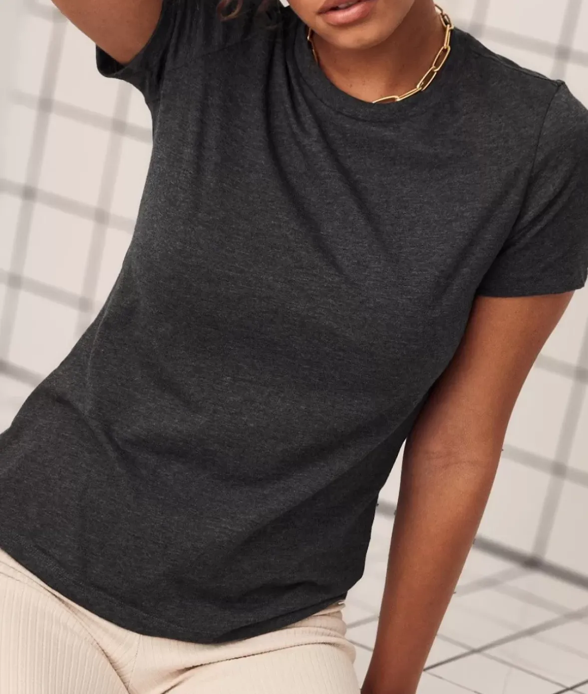 Nayked Apparel Tops>Women'S Ridiculously Soft Relaxed Fit Midweight T-Shirt