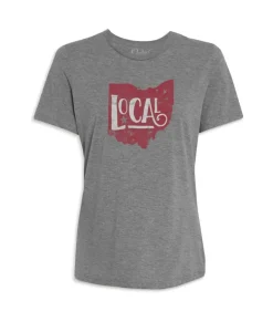 Nayked Apparel T-Shirts>Women'S Ridiculously Soft Lightweight Graphic Tee | Local