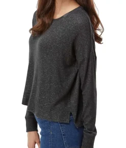 Nayked Apparel Tops>Women'S Ridiculously Soft Cuddle Fleece Boxy Pullover