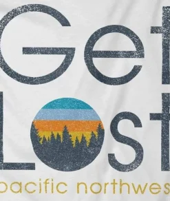 Nayked Apparel Tops>Women'S Ridiculously Soft Graphic Tee | Get Lost