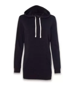 Nayked Apparel Tops>Women'S Ridiculously Soft Hooded Sweatshirt Dress