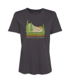 Nayked Apparel T-Shirts>Women'S Ridiculously Soft Graphic Tee | Pike'S Peak