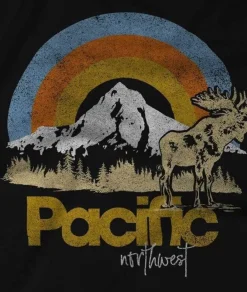 Nayked Apparel Tops>Women'S Ridiculously Soft Graphic Tee | Pacific Northwest