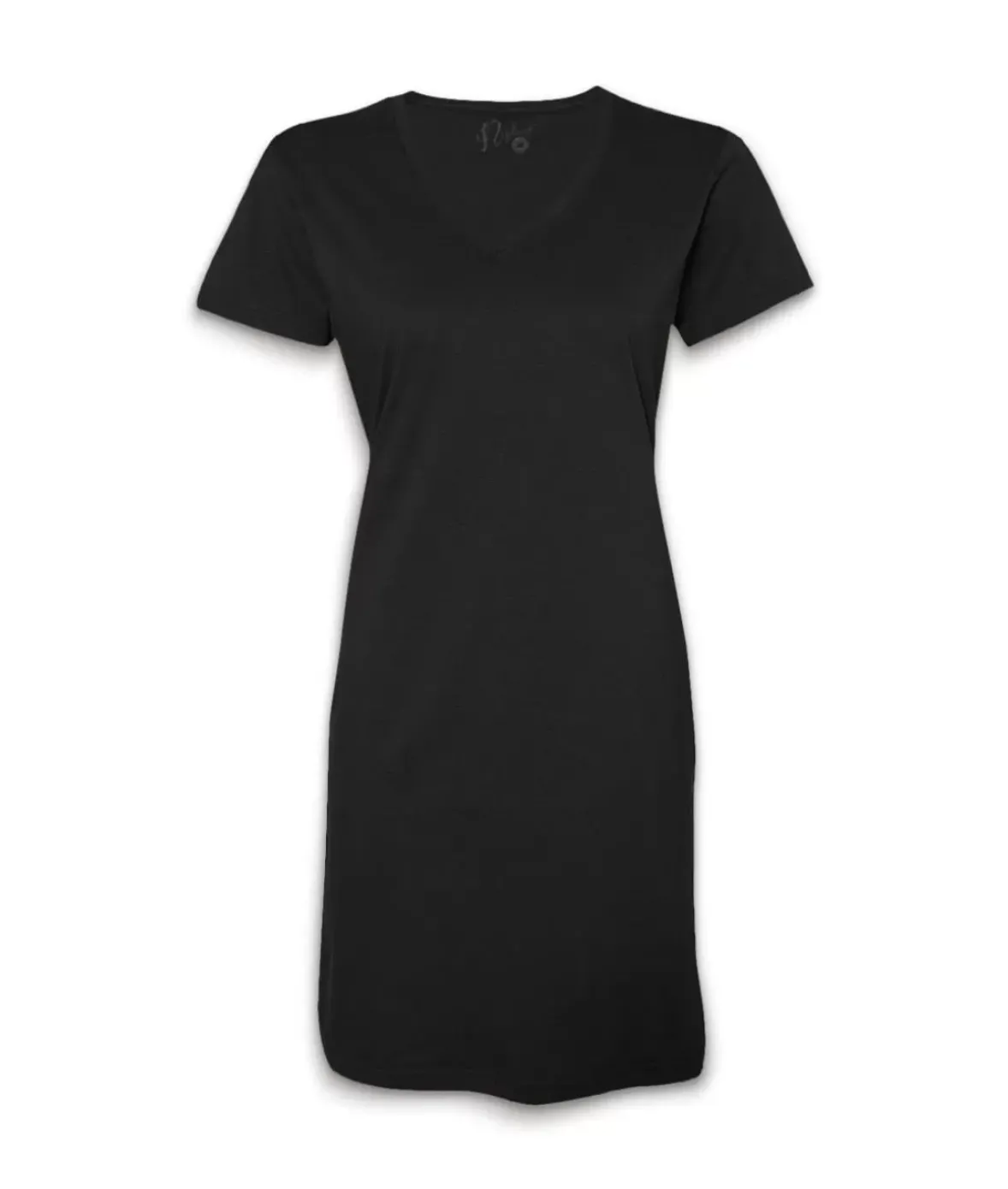 Nayked Apparel T-Shirts>Women'S Ridiculously Soft V-Neck T-Shirt Dress