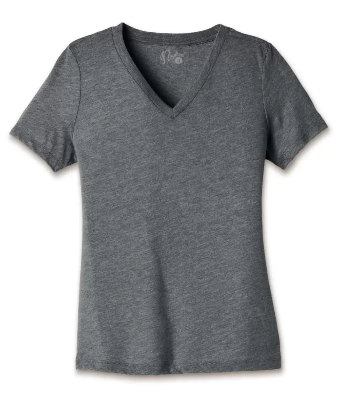 Nayked Apparel T-Shirts>Women'S Ridiculously Soft Relaxed Fit Lightweight V-Neck T-Shirt