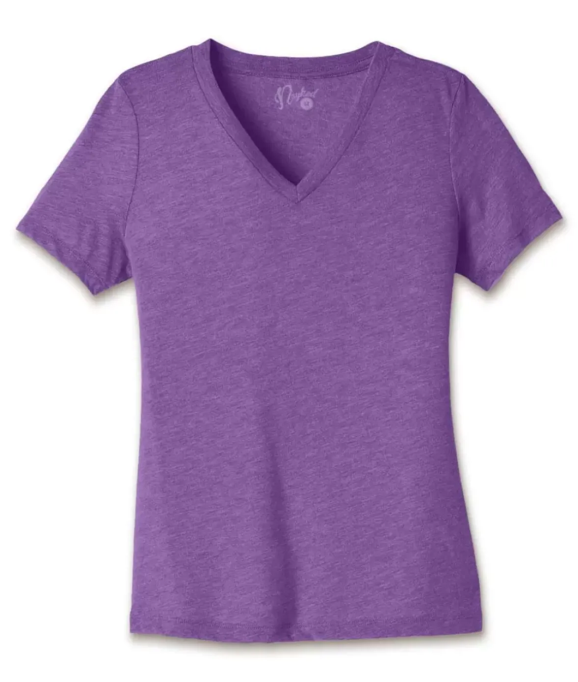 Nayked Apparel T-Shirts>Women'S Ridiculously Soft Relaxed Fit Lightweight V-Neck T-Shirt