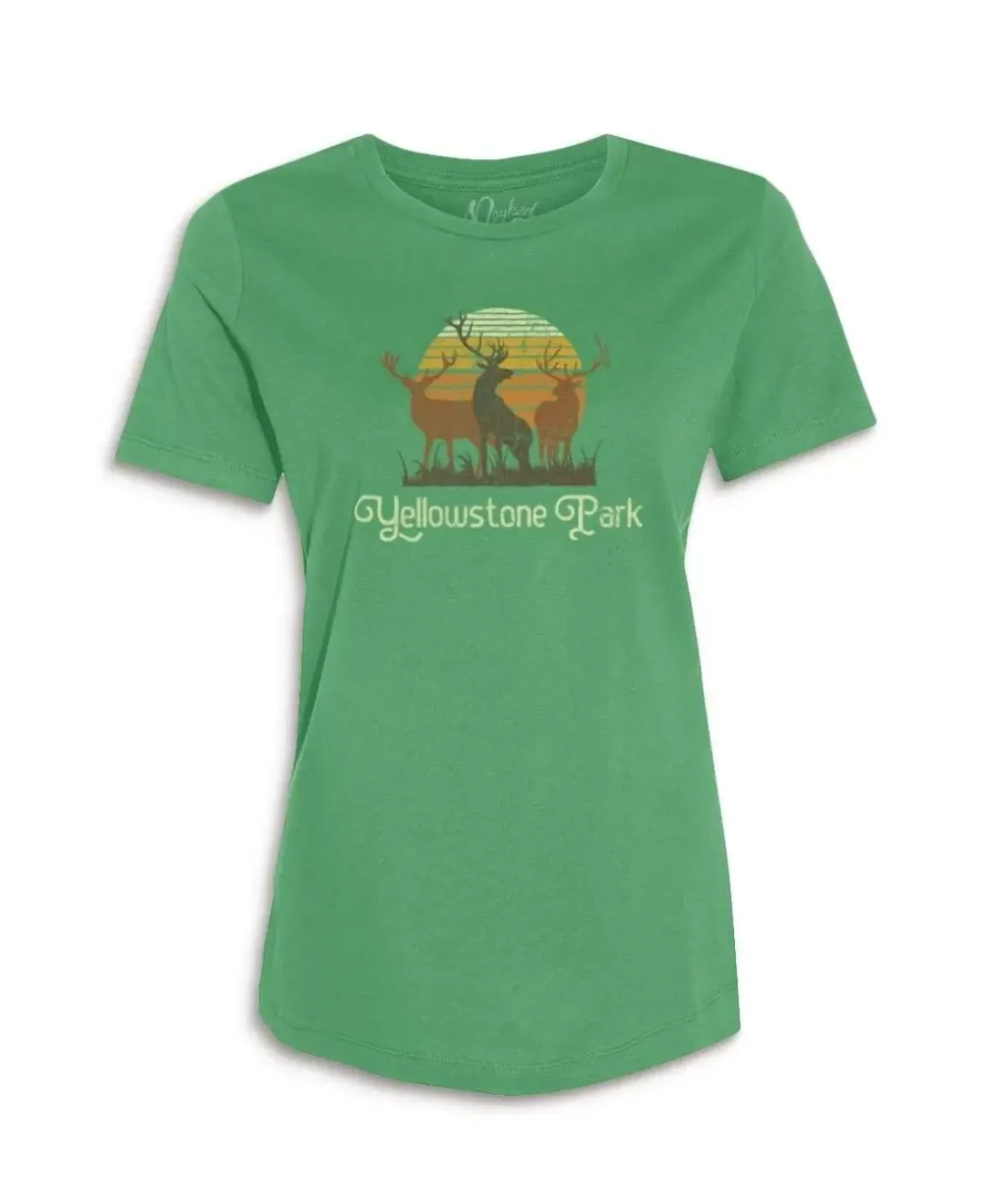 Nayked Apparel T-Shirts>Women'S Ridiculously Soft Graphic Tee | Yellowstone Park
