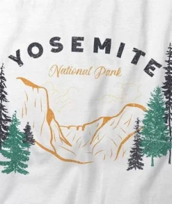 Nayked Apparel Tops>Women'S Ridiculously Soft Graphic Tee | Yosemite National Park