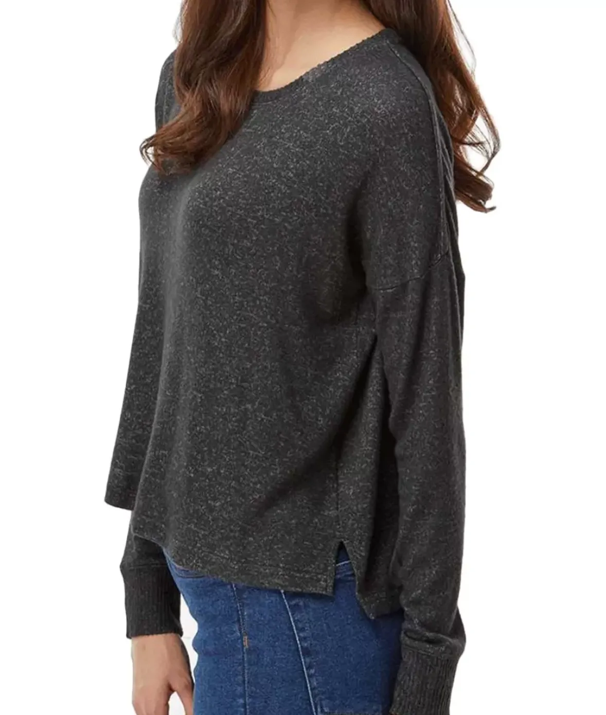 Nayked Apparel Hoodies & Sweatshirts>Women'S Ridiculously Soft Cuddle Fleece Boxy Pullover