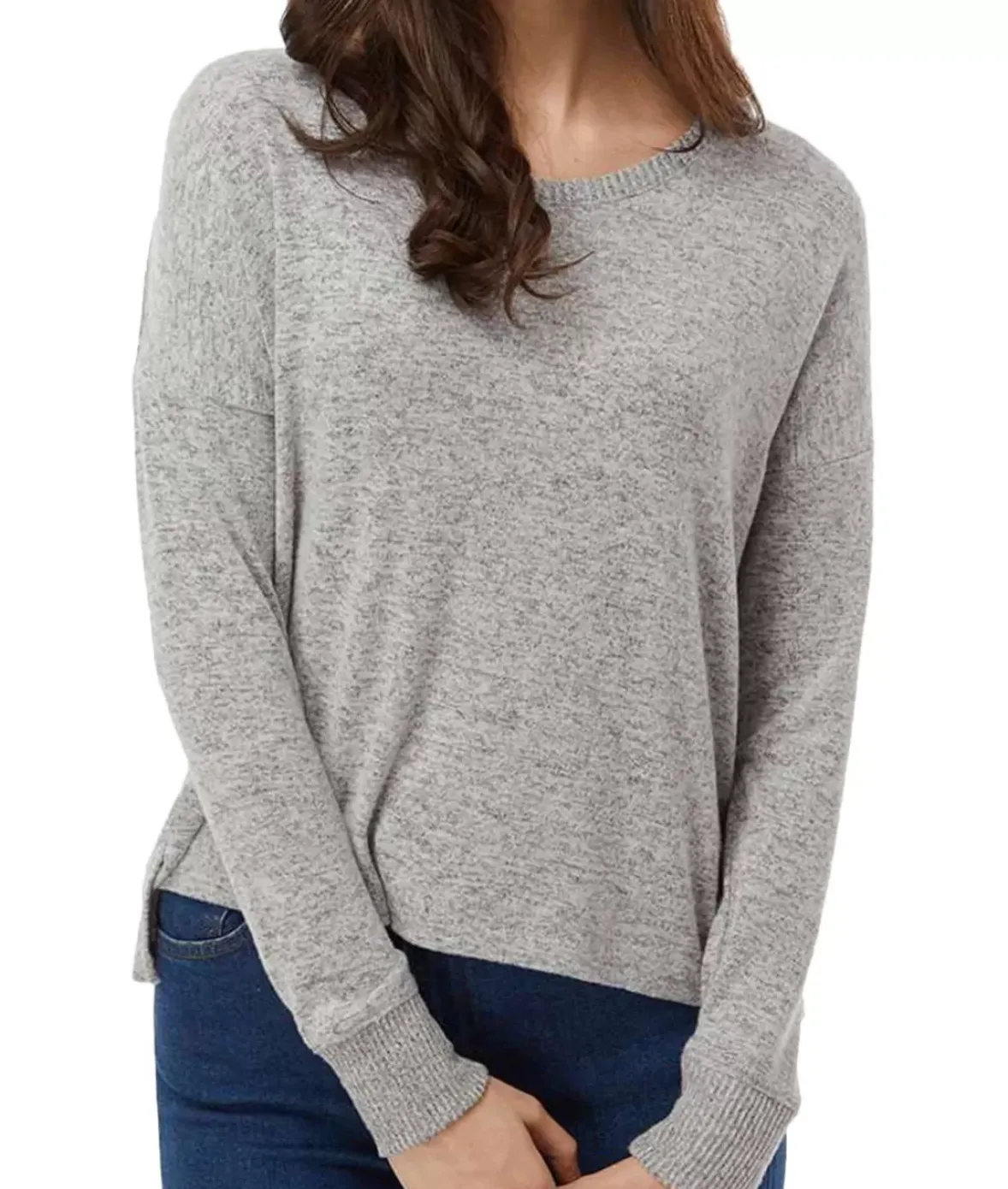 Nayked Apparel Hoodies & Sweatshirts>Women'S Ridiculously Soft Cuddle Fleece Boxy Pullover