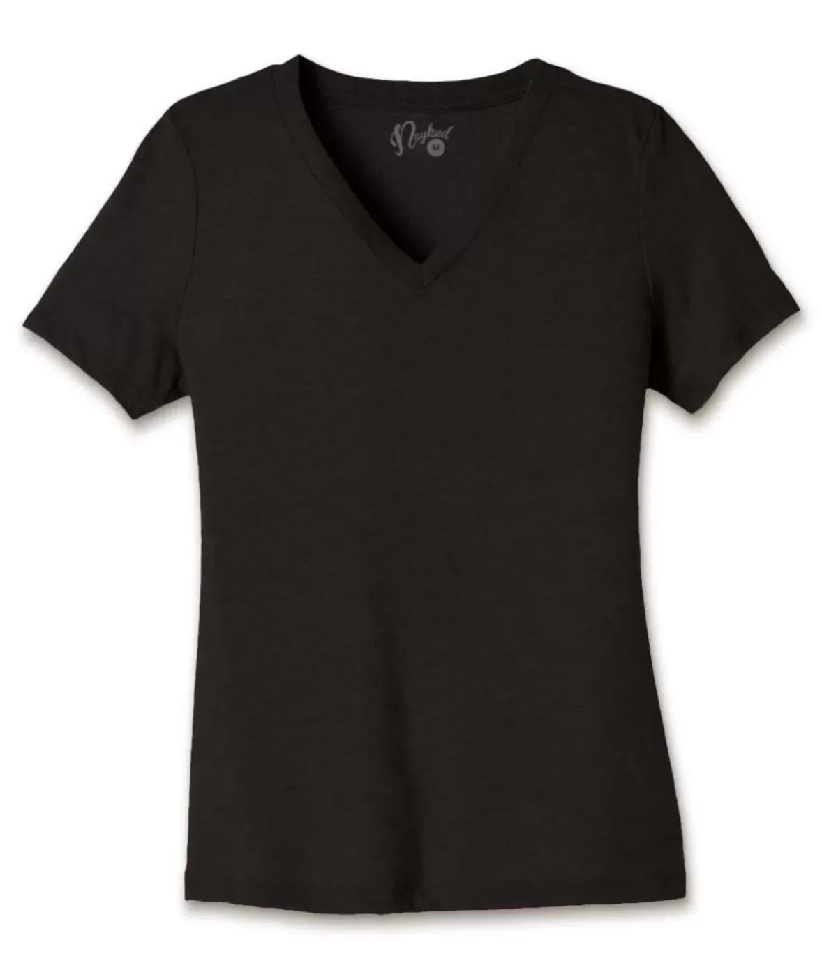 Nayked Apparel Tops>Women'S Ridiculously Soft Relaxed Fit Lightweight V-Neck T-Shirt
