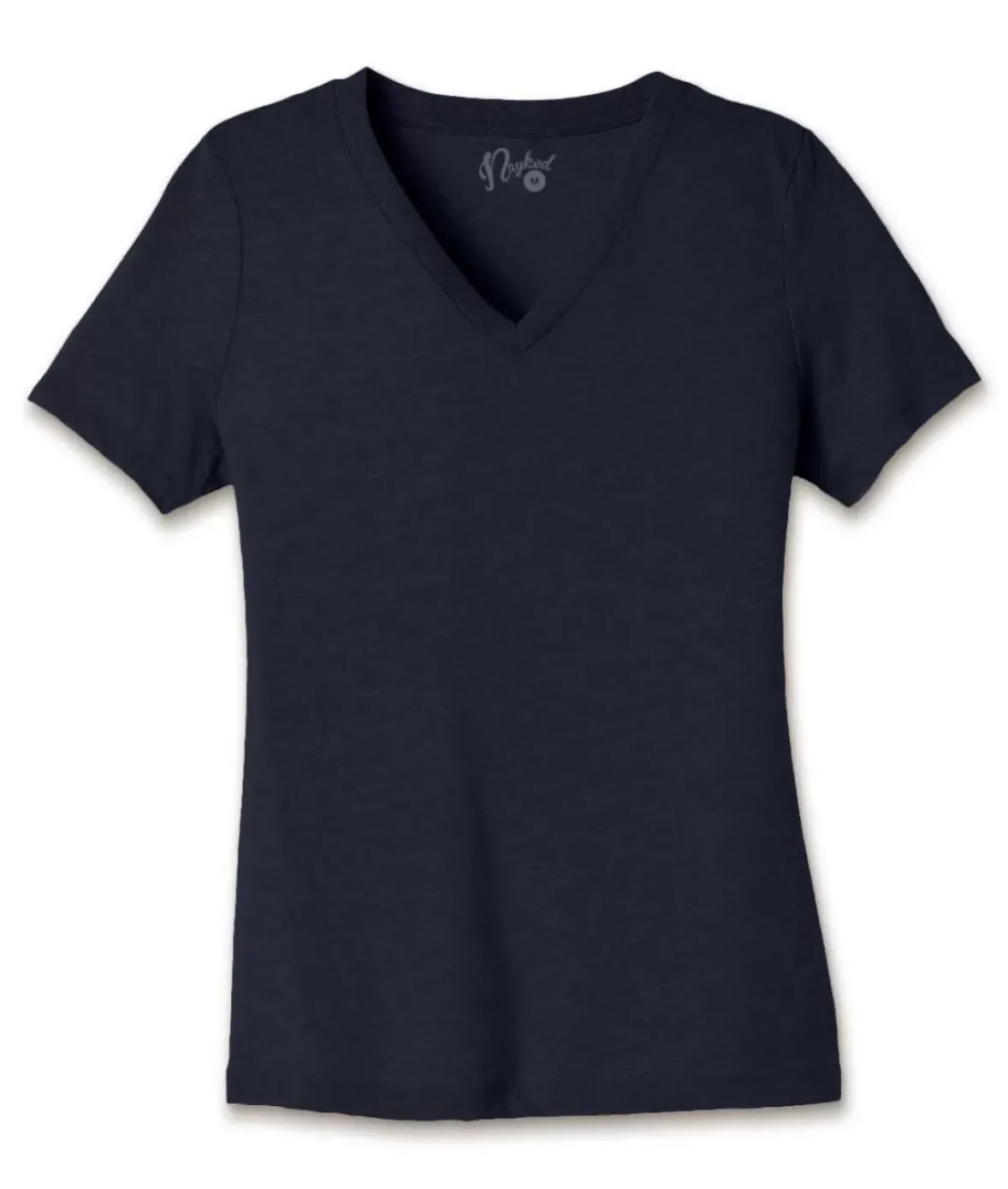 Nayked Apparel Tops>Women'S Ridiculously Soft Relaxed Fit Lightweight V-Neck T-Shirt