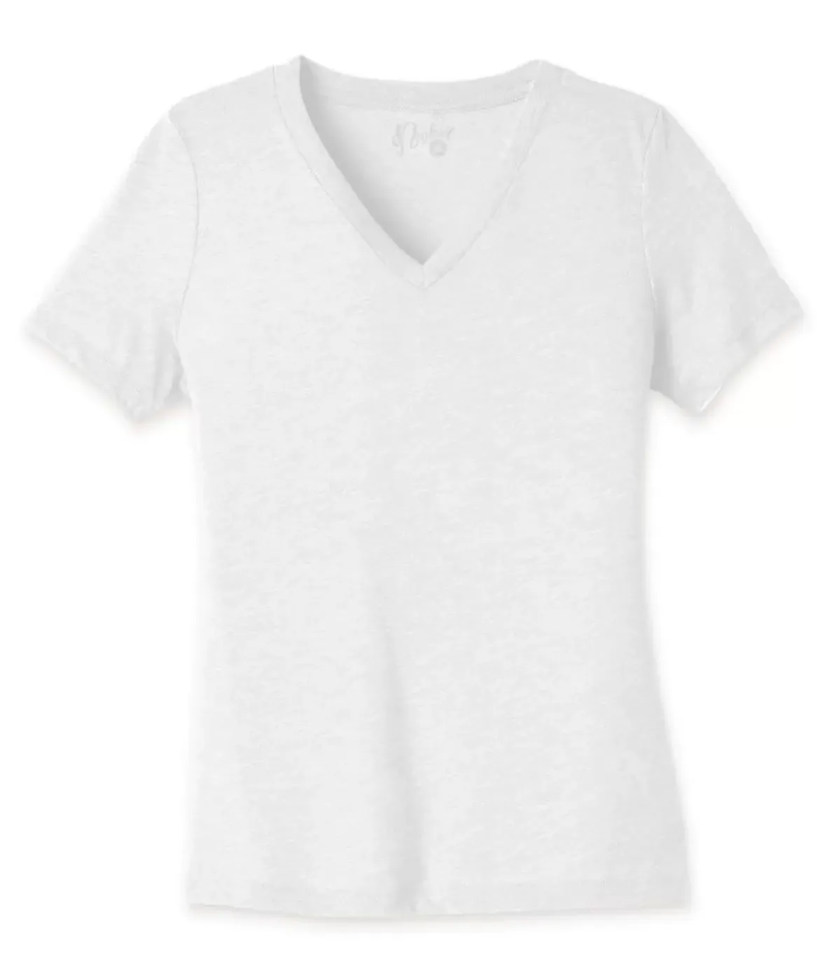 Nayked Apparel Tops>Women'S Ridiculously Soft Relaxed Fit Lightweight V-Neck T-Shirt