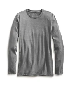 Nayked Apparel T-Shirts>Women'S Ridiculously Soft Recycled Lightweight Long Sleeve T-Shirt