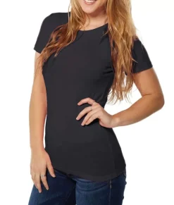 Nayked Apparel T-Shirts>Women'S Ridiculously Soft Lightweight Crew Neck T-Shirt