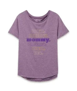 Nayked Apparel Tops>Women'S Ridiculously Soft Vintage Oversized Graphic Tee | Mommy