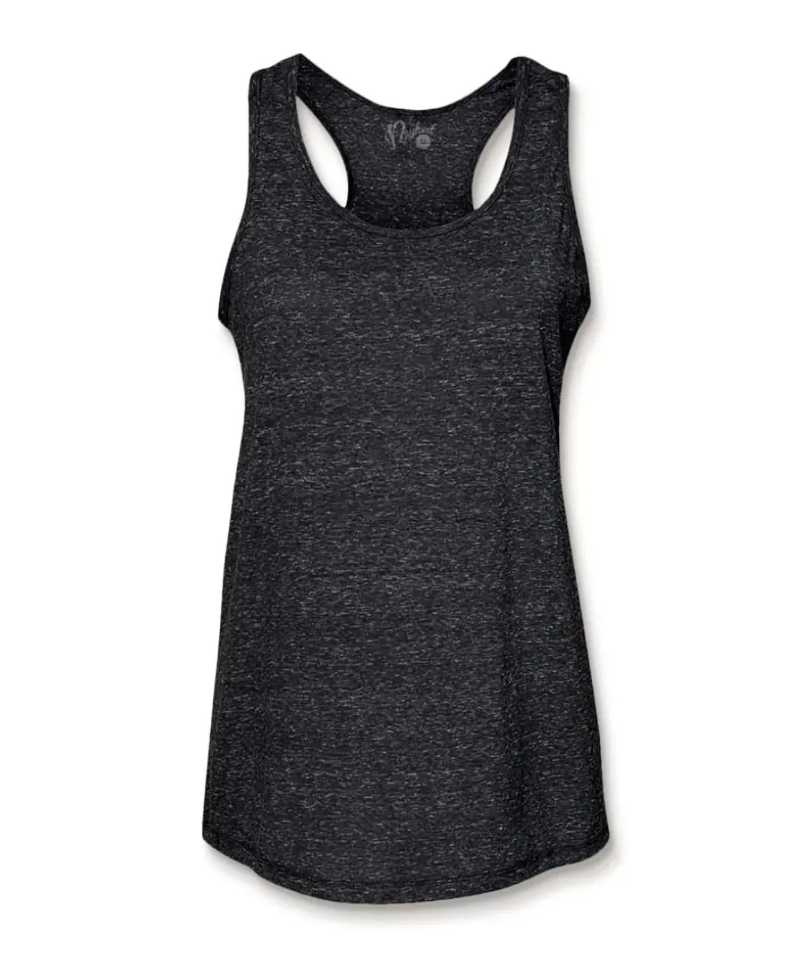 Nayked Apparel Athleisure>Women'S Ridiculously Soft Snow Heather Racerback Tank Top