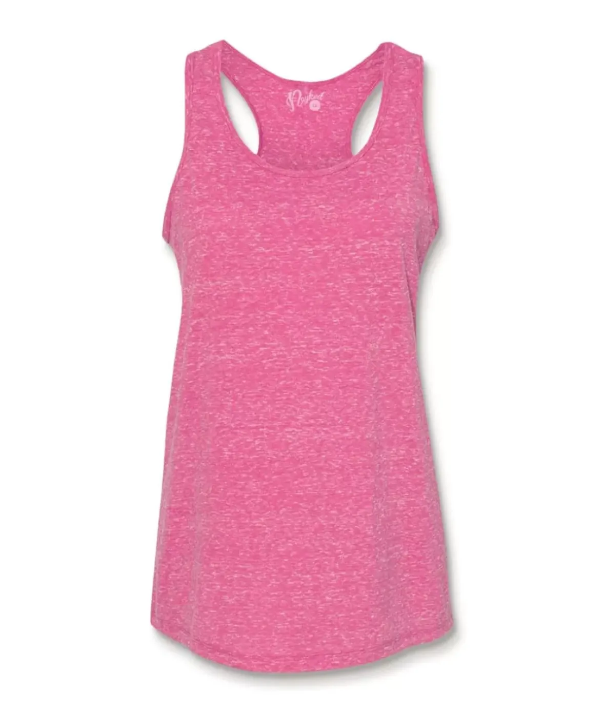 Nayked Apparel Athleisure>Women'S Ridiculously Soft Snow Heather Racerback Tank Top