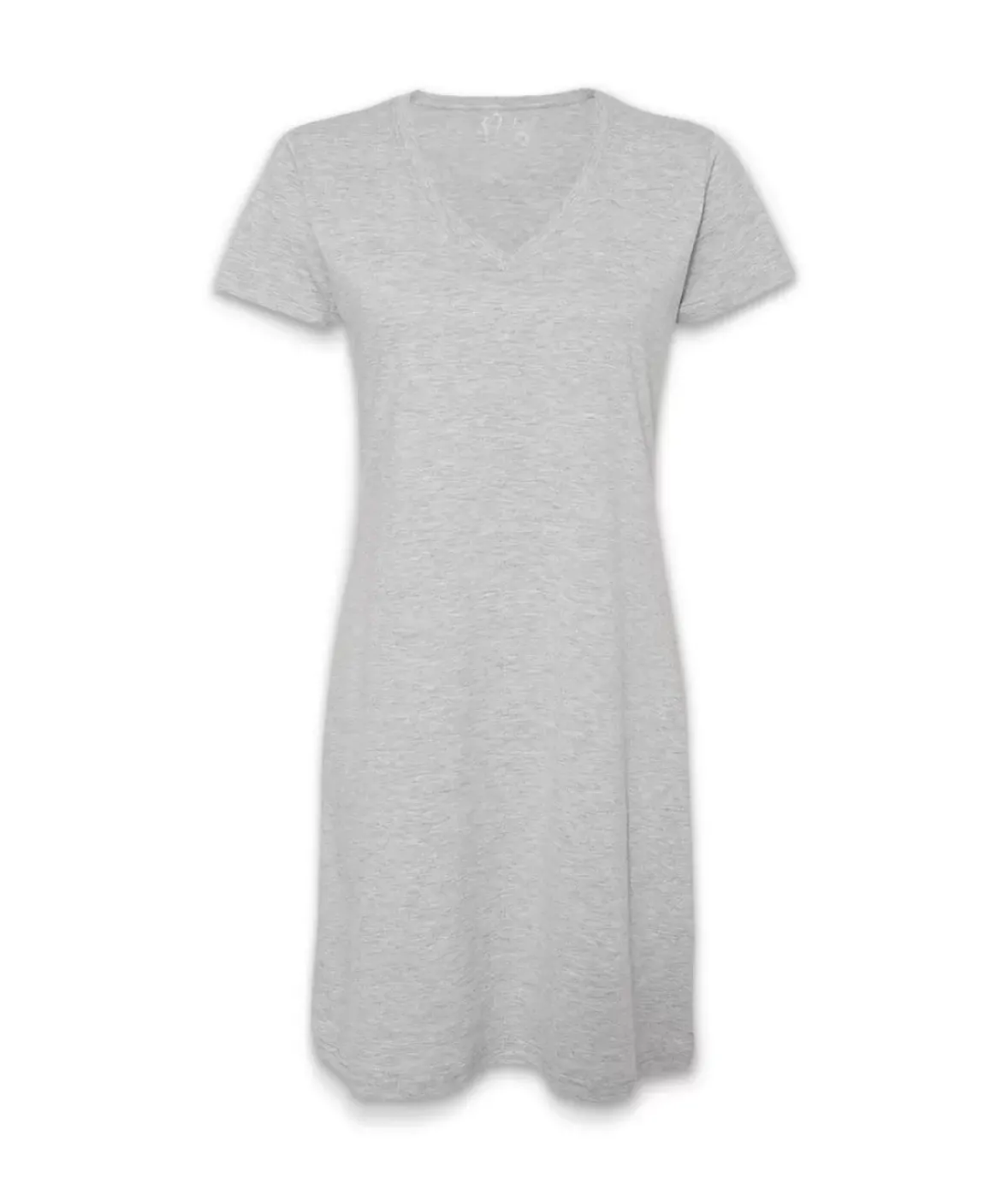 Nayked Apparel Bottoms Skirts & Dresses>Women'S Ridiculously Soft V-Neck T-Shirt Dress