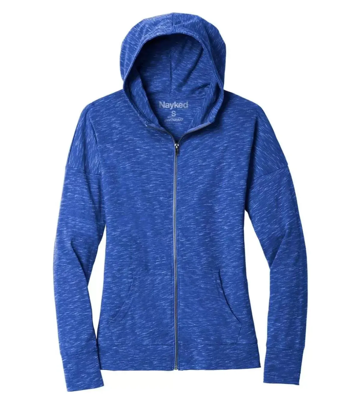 Nayked Apparel Athleisure>Women'S Ridiculously Soft Lightweight Full-Zip Hoodie