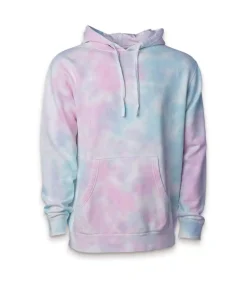 Nayked Apparel Tops>Women'S Ridiculously Soft Tie Dye Hooded Sweatshirt