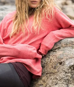 Nayked Apparel Tops>Women'S Ridiculously Soft Boyfriend Raglan Pullover