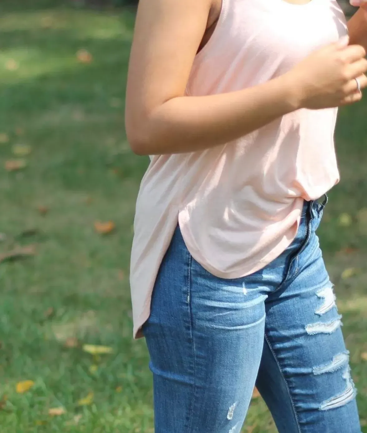 Nayked Apparel Tops>Women'S Ridiculously Soft Lightweight Flowy Tank Top With Side Slits