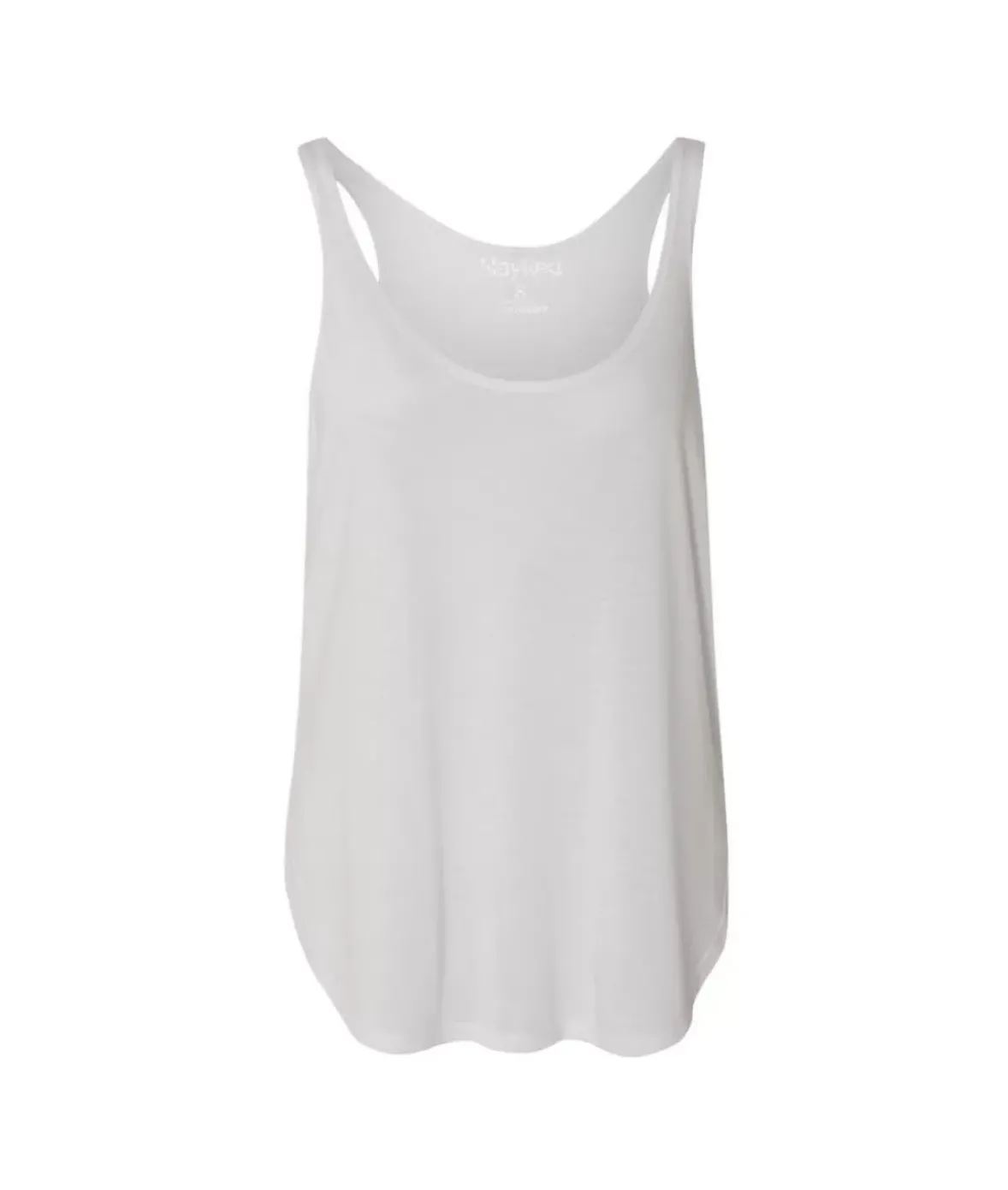 Nayked Apparel Tops>Women'S Ridiculously Soft Lightweight Flowy Tank Top With Side Slits