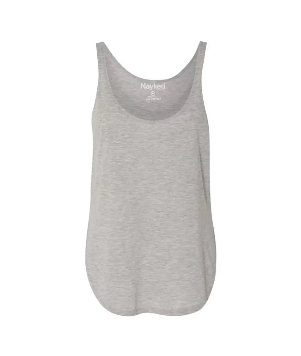 Nayked Apparel Tops>Women'S Ridiculously Soft Lightweight Flowy Tank Top With Side Slits