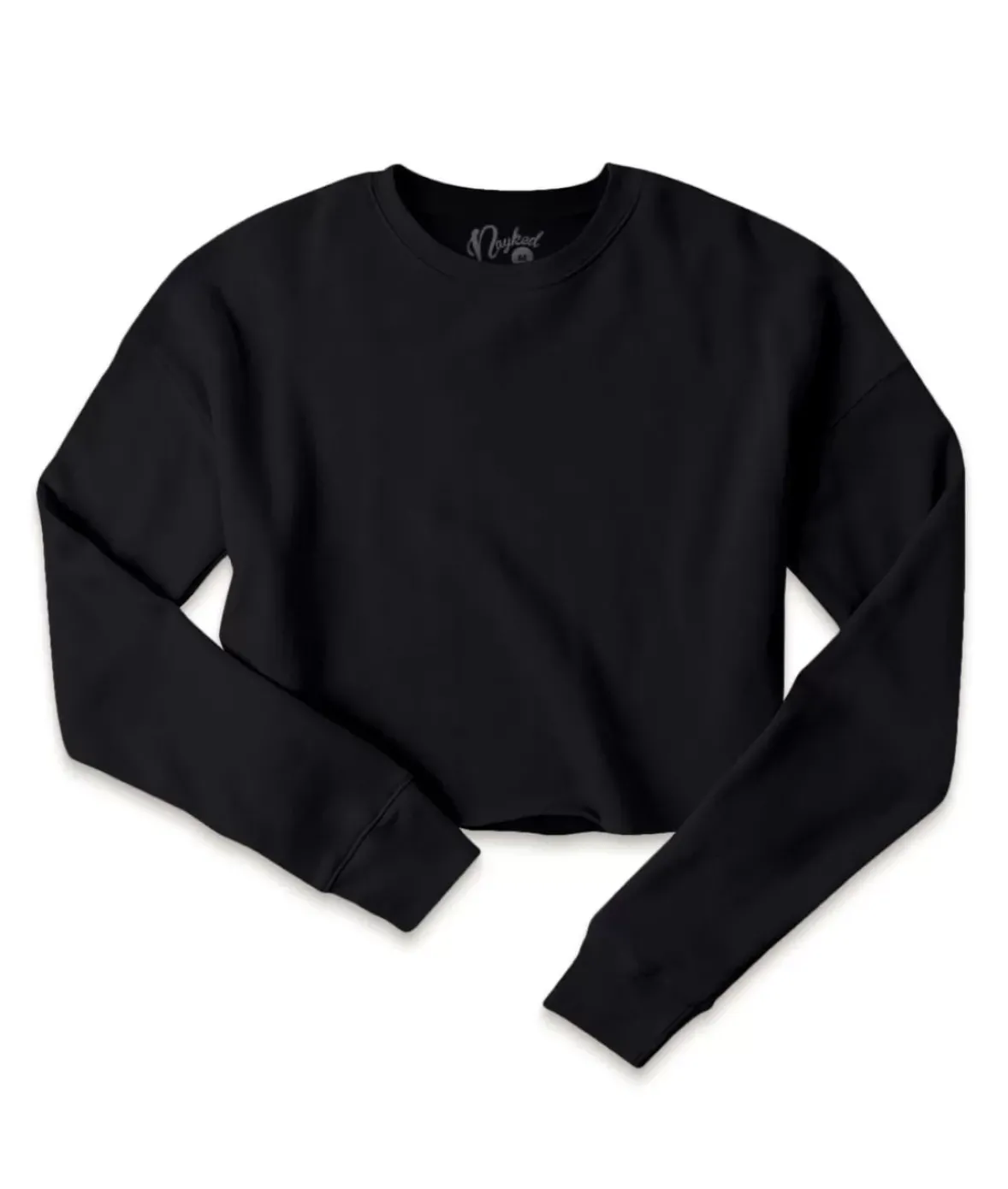 Nayked Apparel Tops>Women'S Ridiculously Soft Cropped Sweatshirt