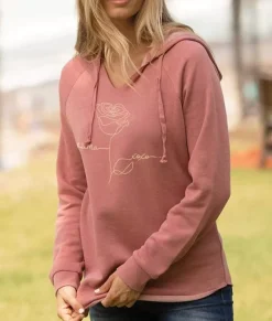 Nayked Apparel Hoodies & Sweatshirts>Women'S Ridiculously Soft Curved Hem Graphic Hoodie | Mama Xoxo