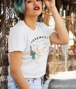 Nayked Apparel T-Shirts>Women'S Ridiculously Soft Graphic Tee | Yosemite National Park