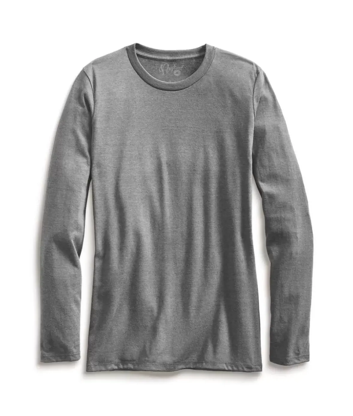 Nayked Apparel Tops>Women'S Ridiculously Soft Recycled Lightweight Long Sleeve T-Shirt