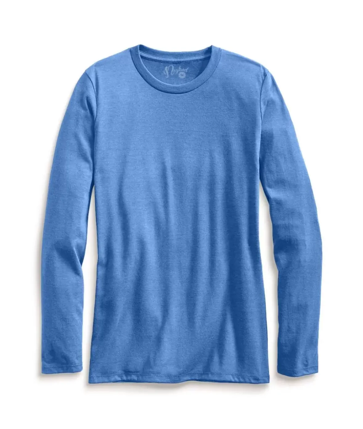 Nayked Apparel Tops>Women'S Ridiculously Soft Recycled Lightweight Long Sleeve T-Shirt